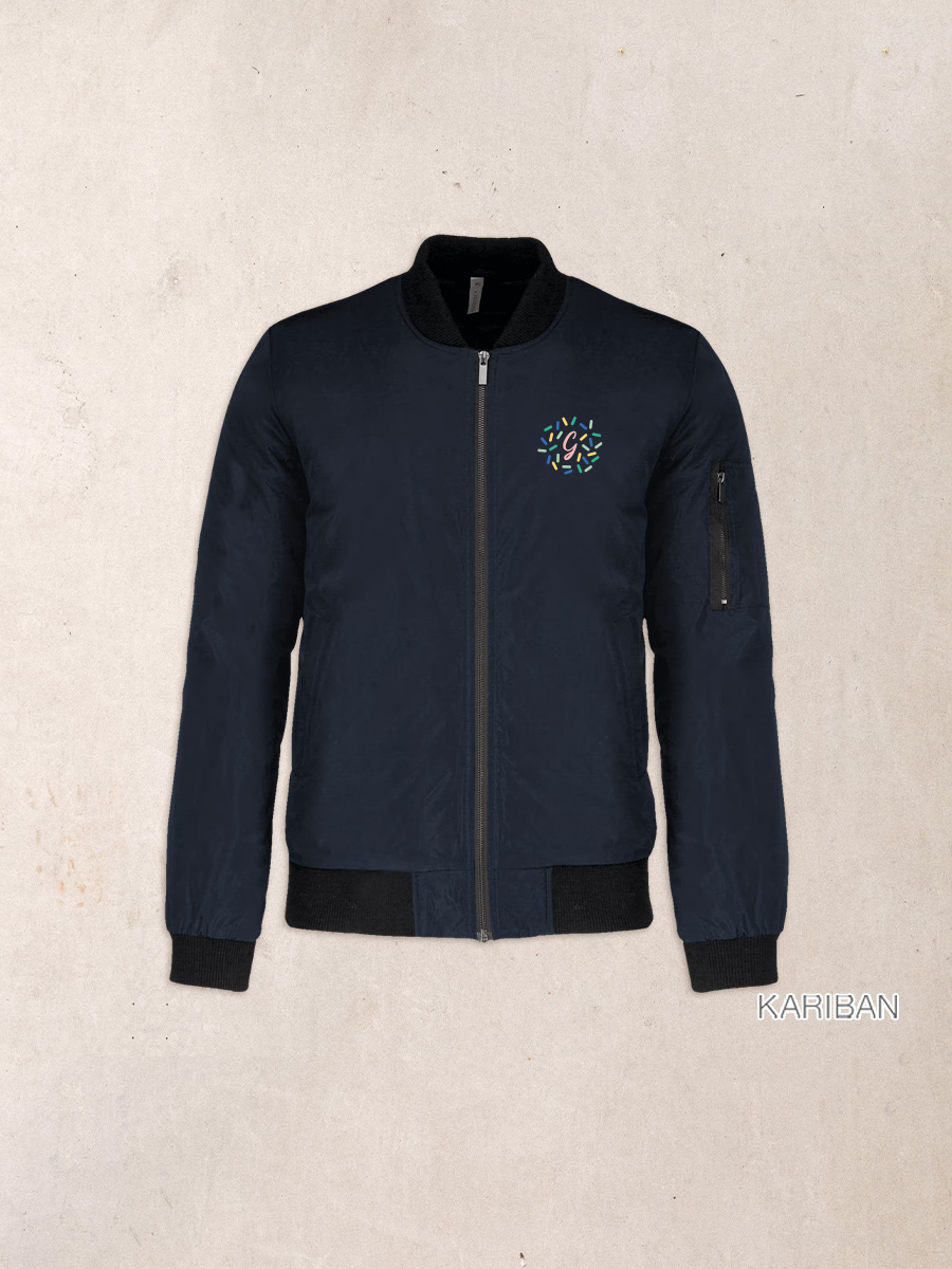 Blouson aviateur homme polyester