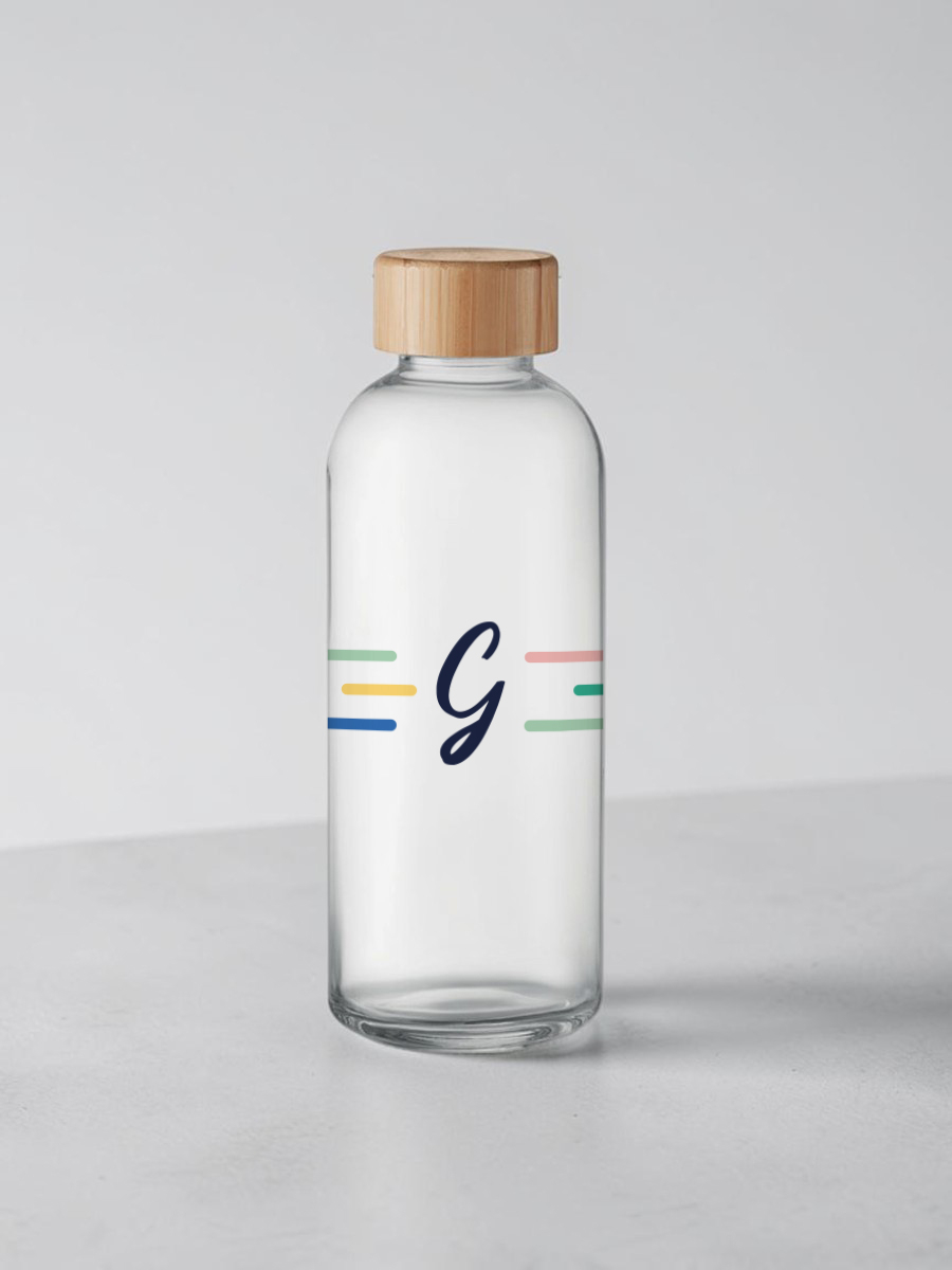 Bouteille en verre personnalisé 650ml