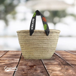 Sac de plage paille grand format