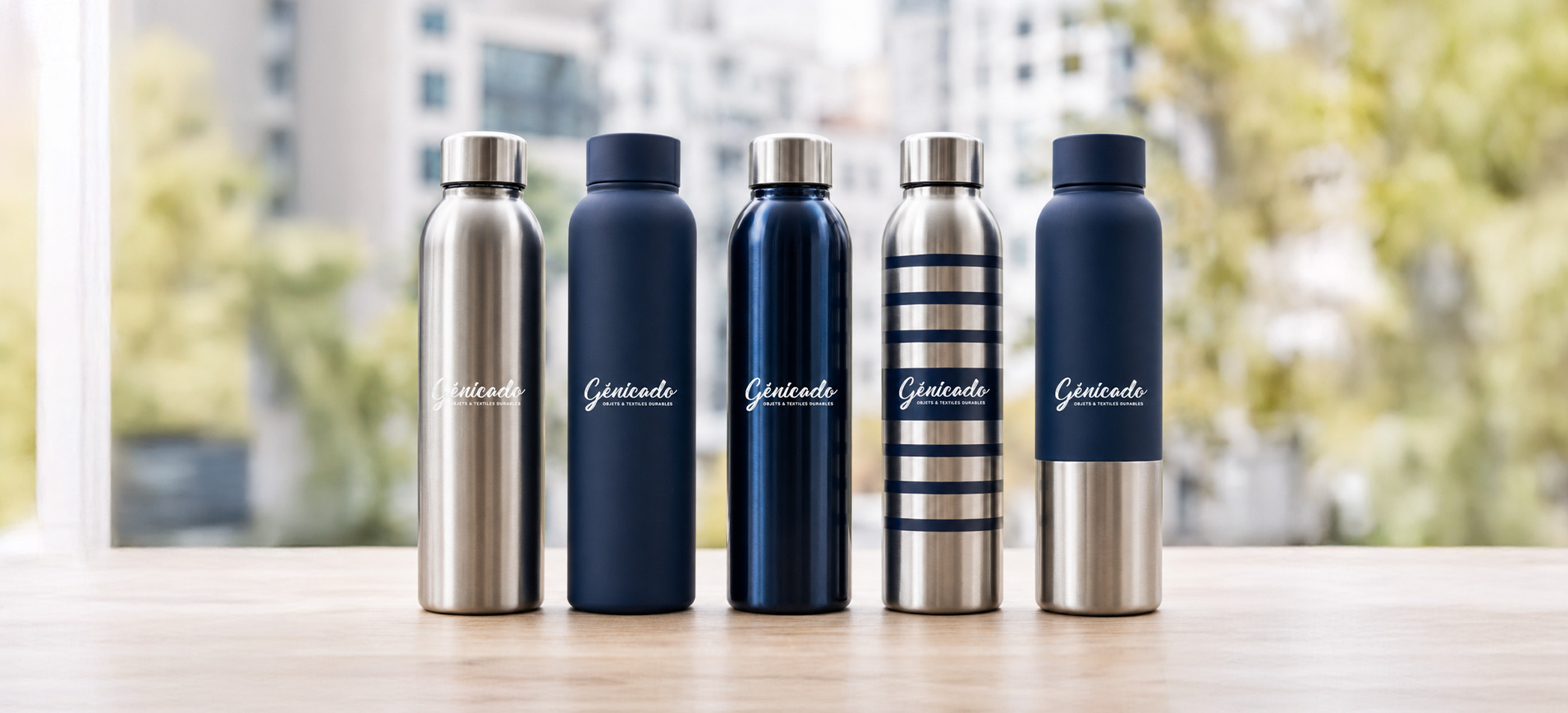 Bouteille et gourde isotherme publicitaires