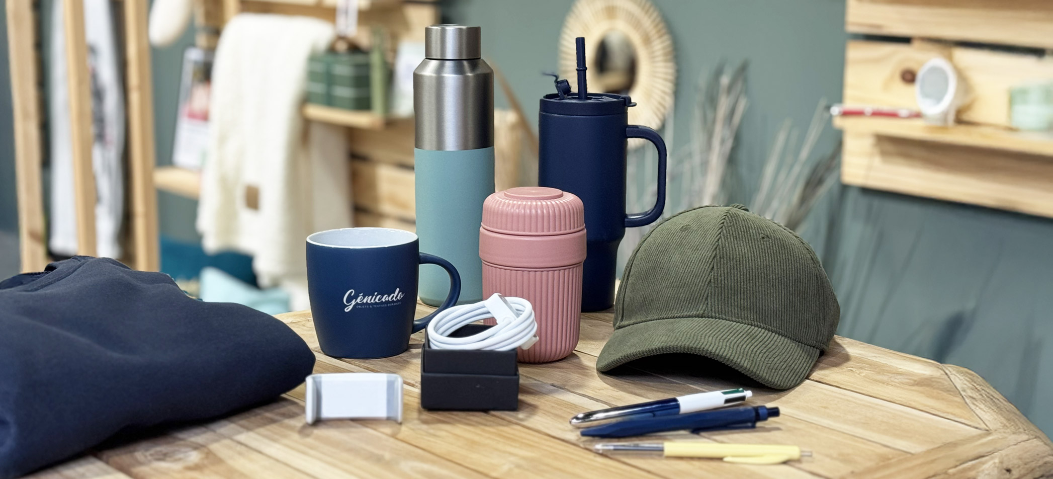 Objets publicitaires et textiles pub par thématiques