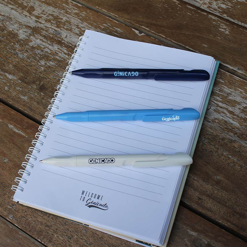 Stylo en plastique ABS recyclé 11 coloris