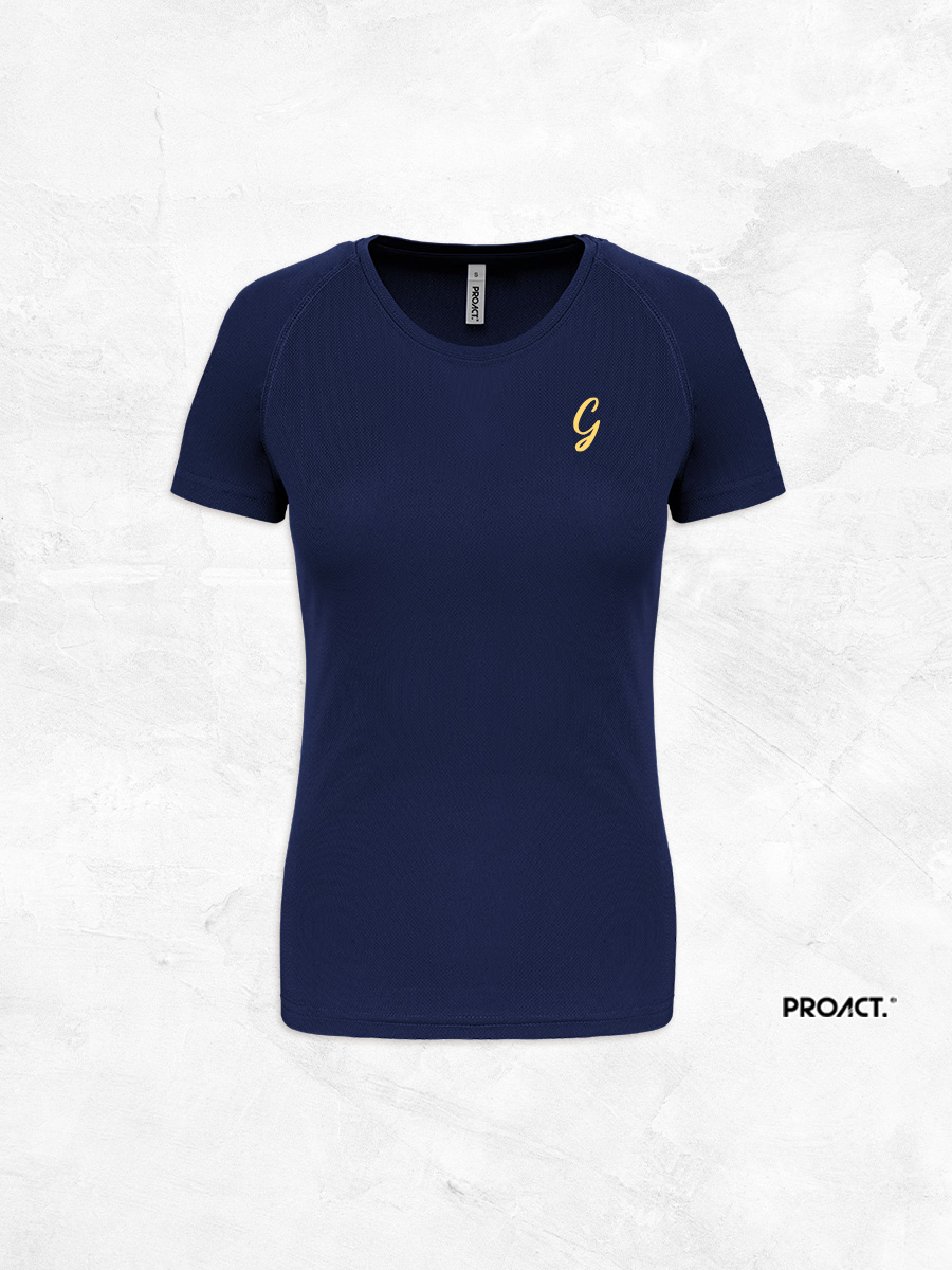 T-shirt sport manches courtes femme