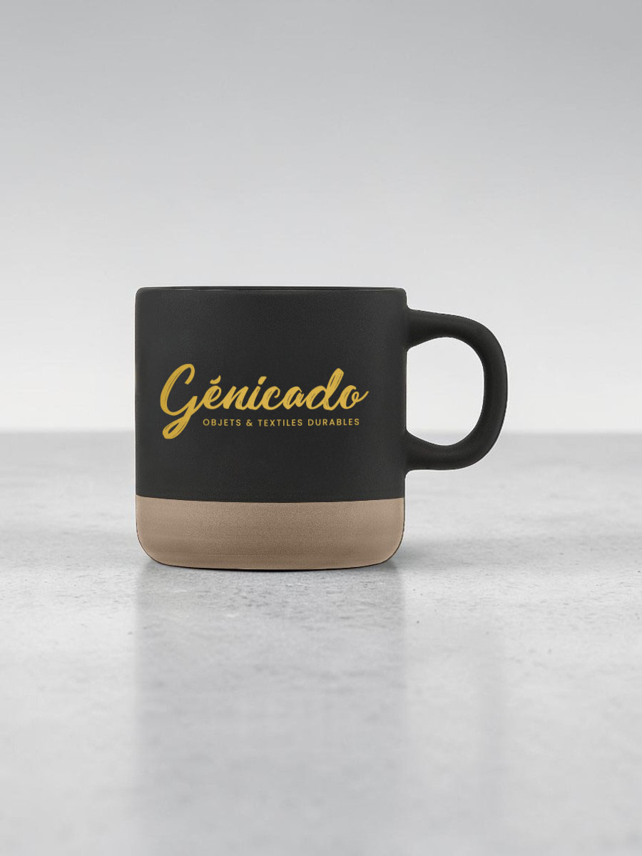 tasse personnalisé céramique base argile