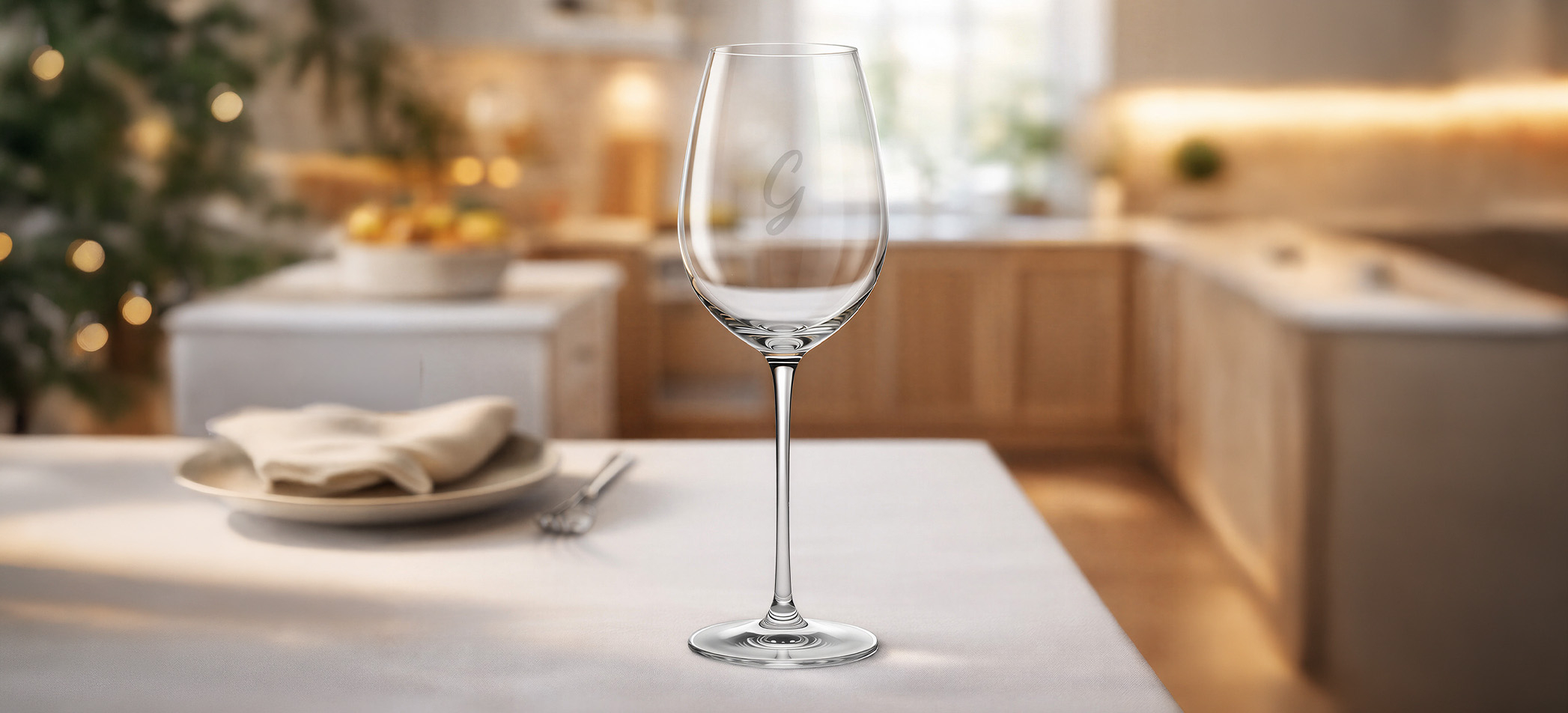 Verre publicitaire avec logo