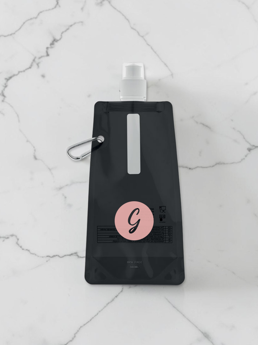 Gourde personnalisée pliable en PET 480ml