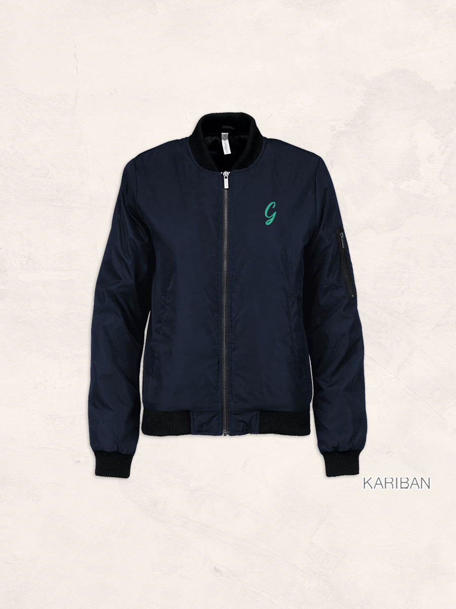 Blouson bomber femme personnalisable