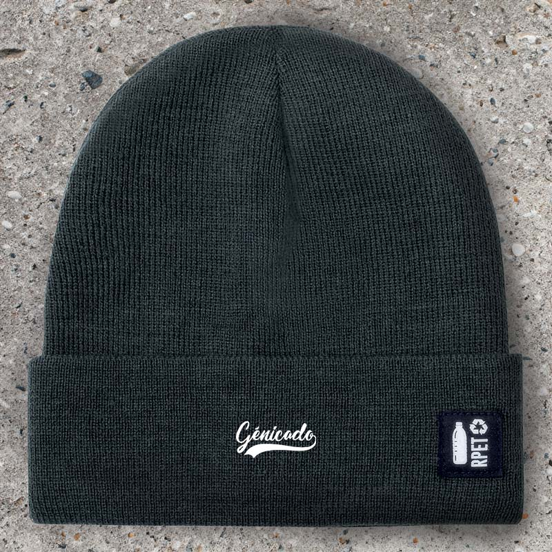 Bonnet en matière recyclée RPET 300 gr/m2