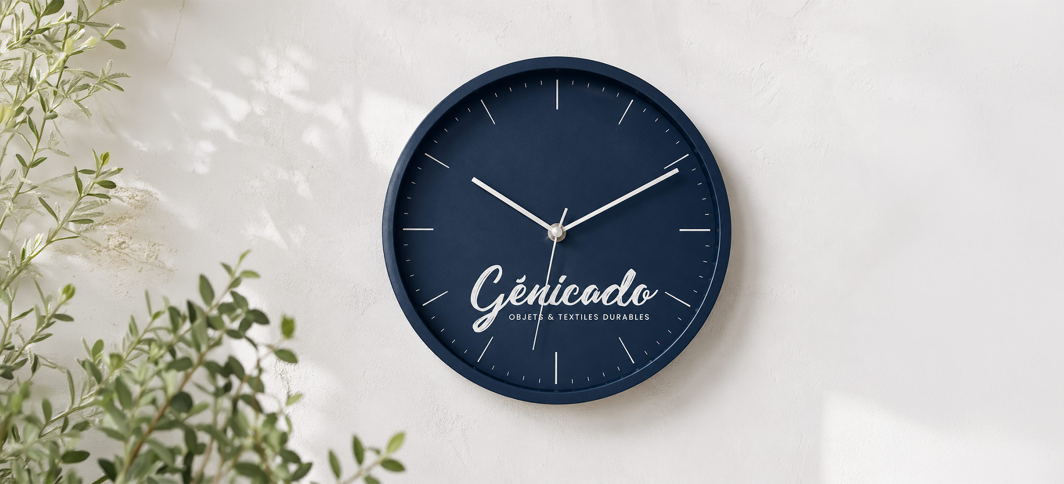Horloge publicitaire