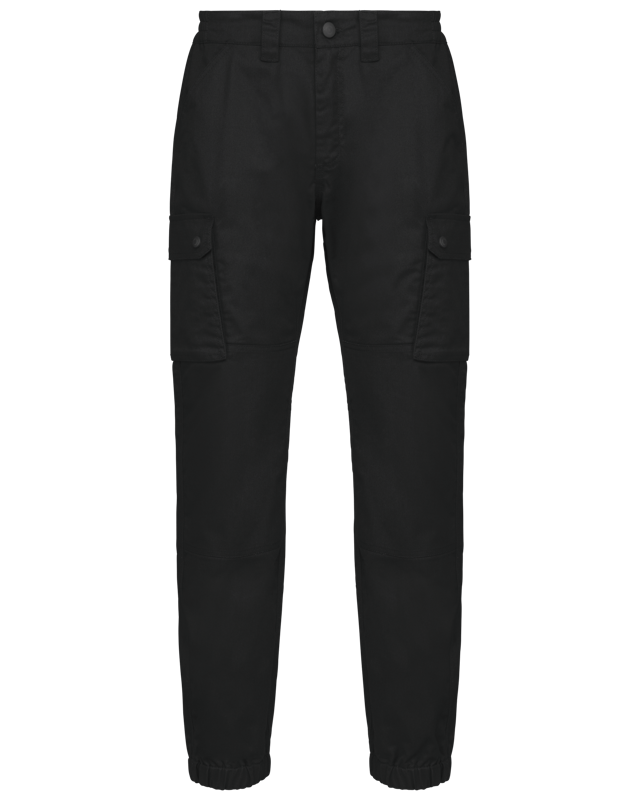 Pantalon cargo unisexe avec bas élastiqué