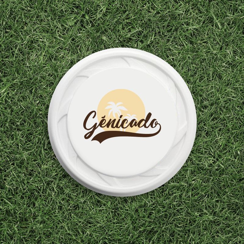 Frisbee personnalisé en plastique recyclé