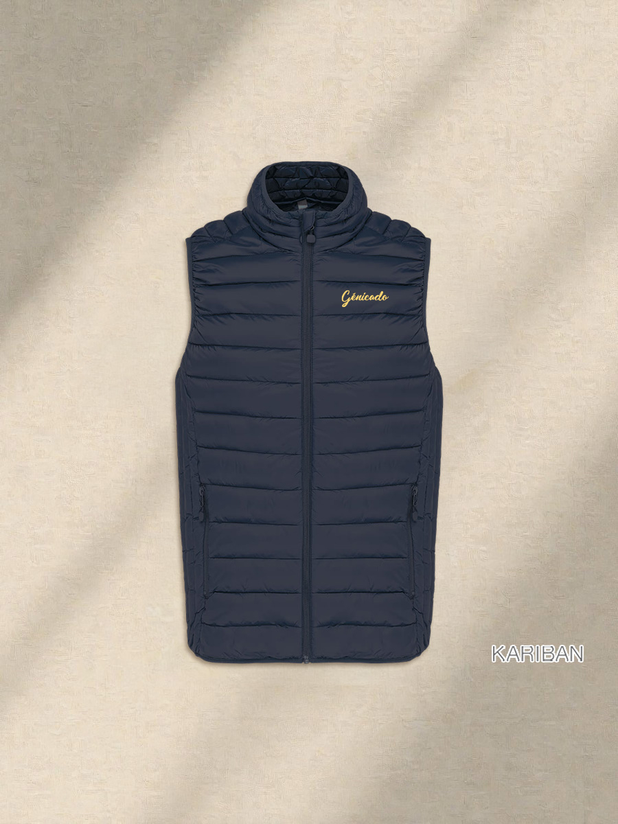 Bodywarmer personnalisable léger