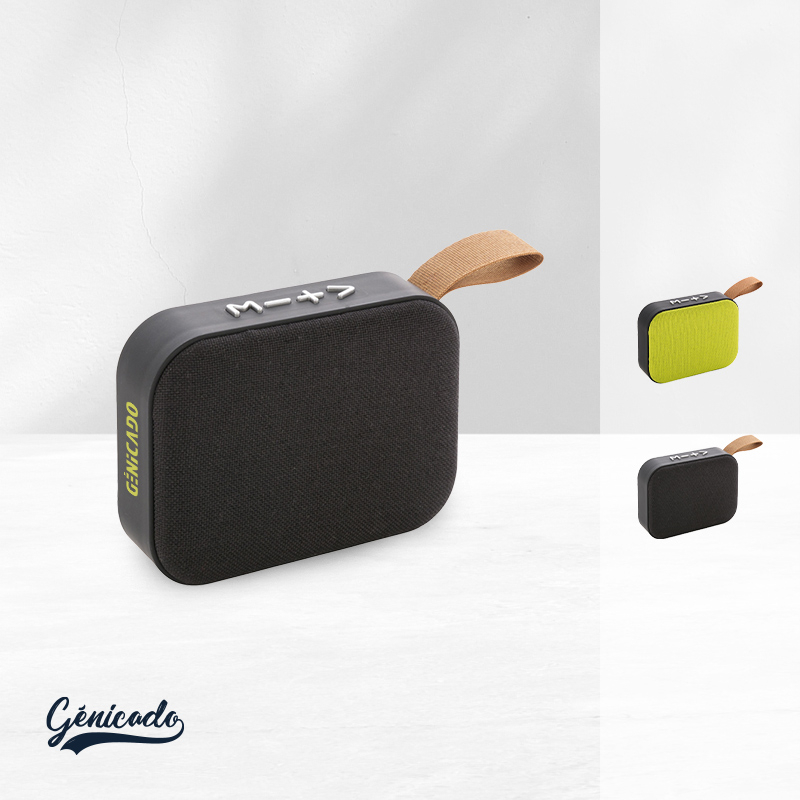 Enceinte bluetooth avec tissu 3W