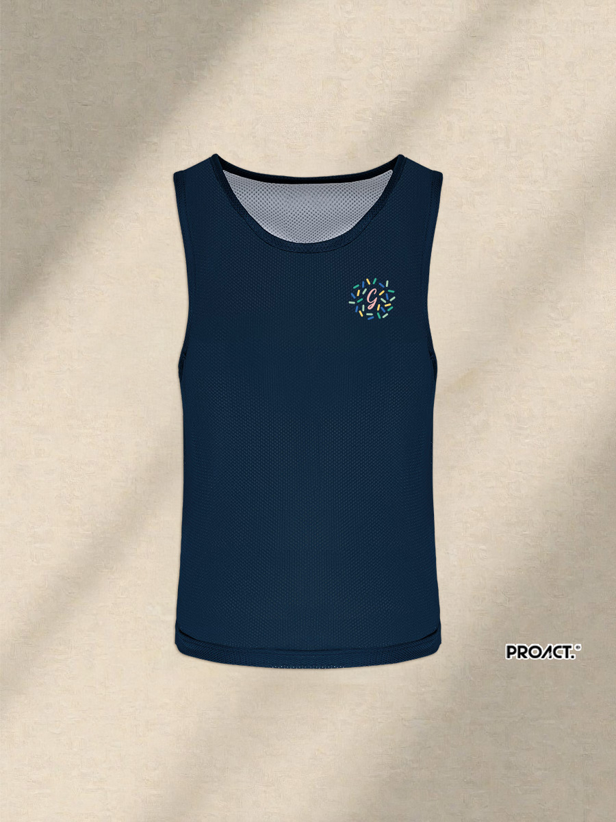 Chasuble réversible multisports maille ajourée