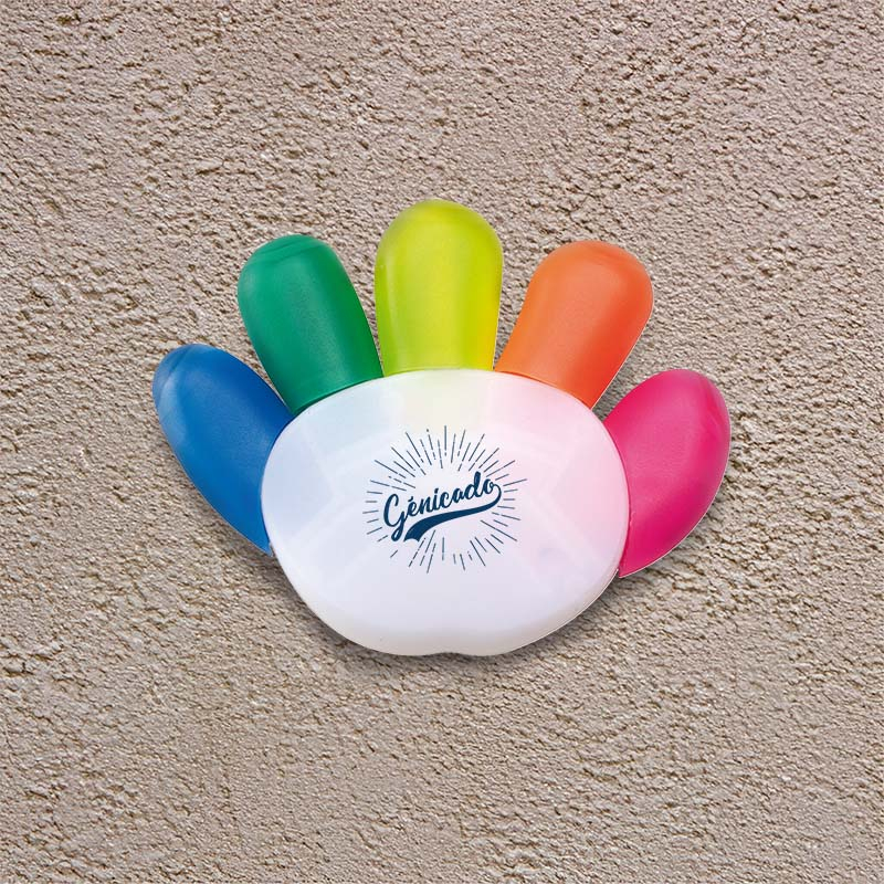 surligneur publicitaire 5 couleurs