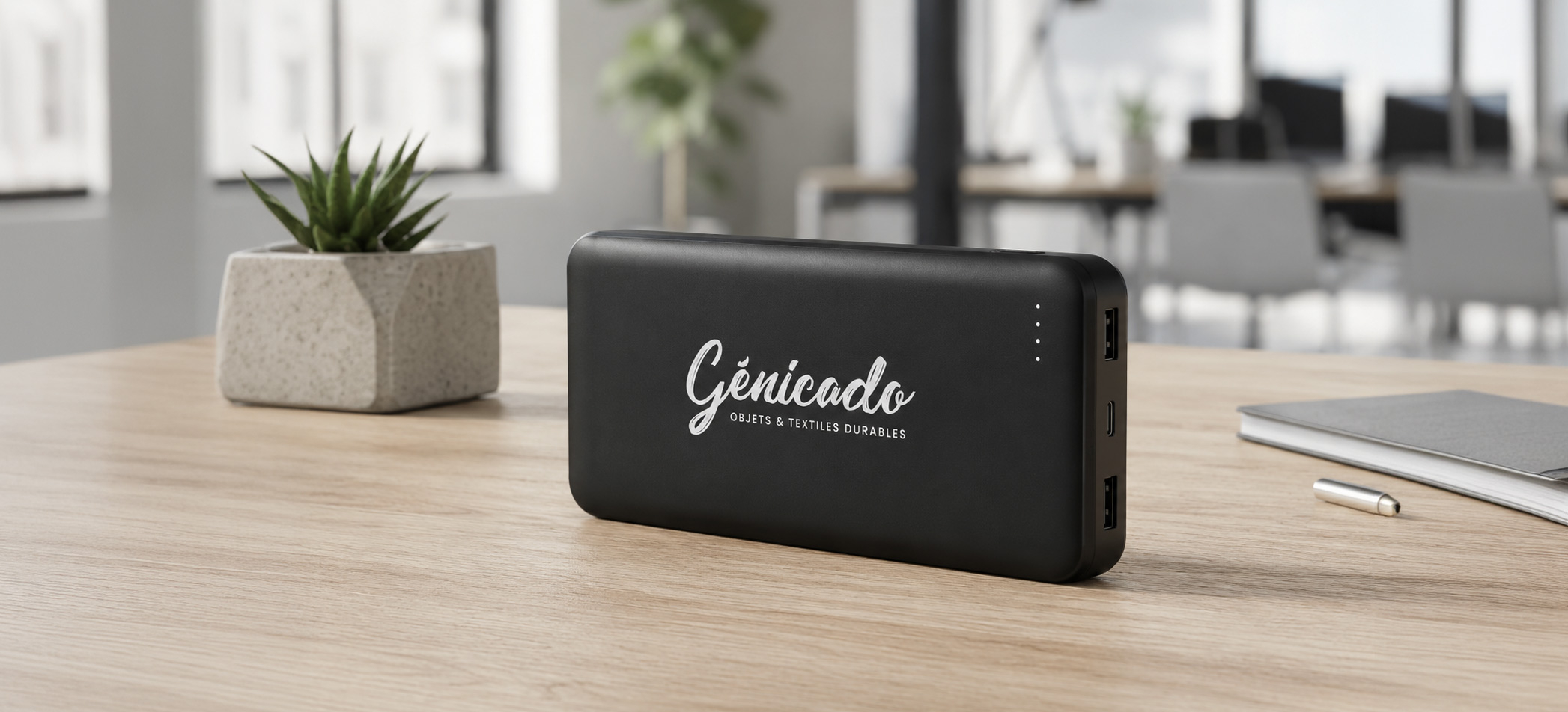 Batterie externe personnalisable