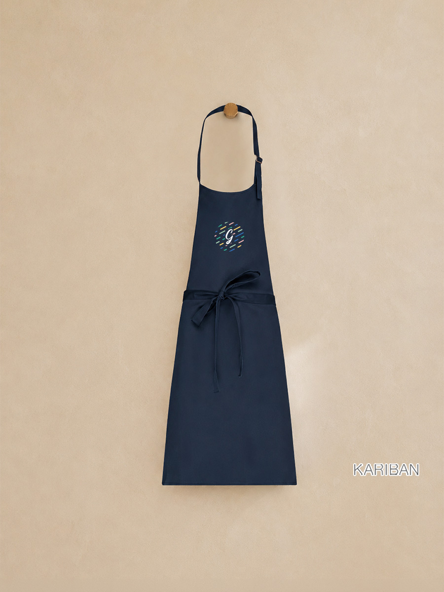 Tablier de cuisine publicitaire polycoton