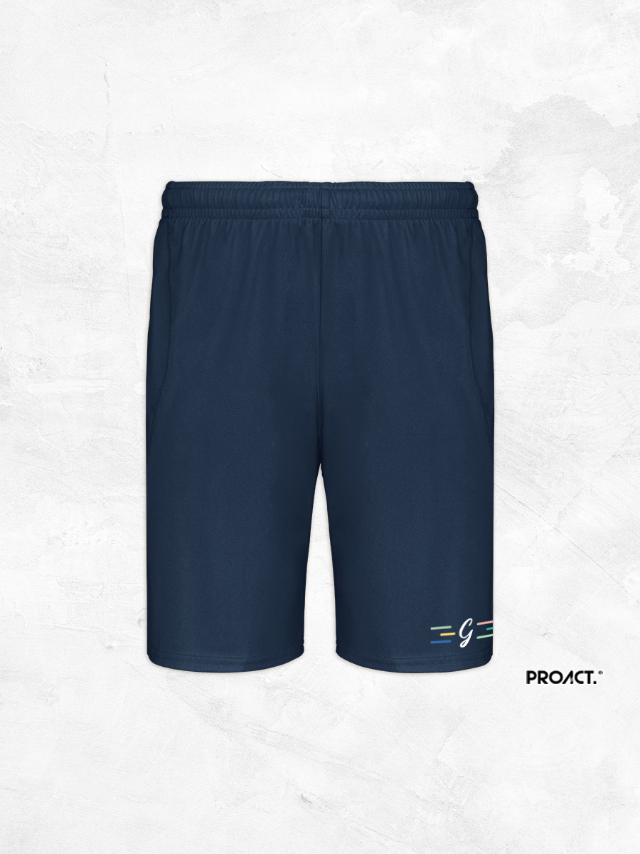 Short sport personnalisé 100% polyester 10 couleurs
