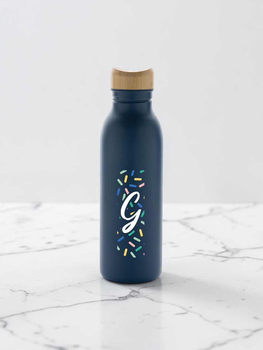 Bouteille d'eau 600ml en acier inox recyclé RCS