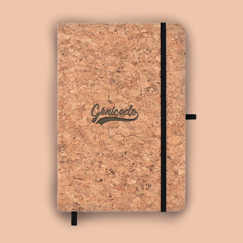 Carnet personnalisé A5 couverture naturelle