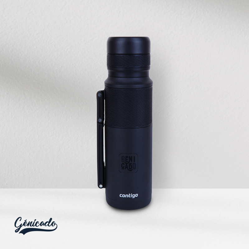 Thermos publicitaire 1.2L en acier inox