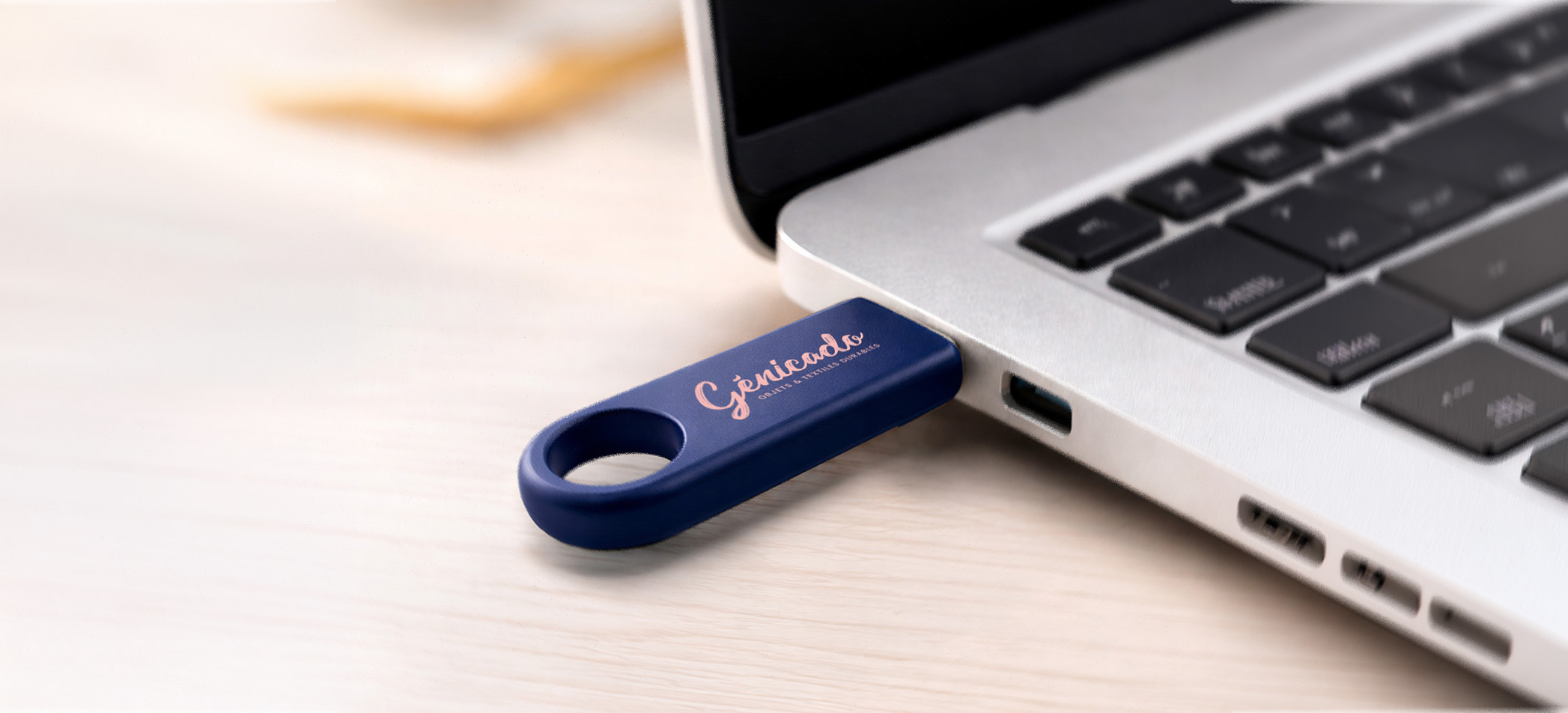 Clés USB personnalisables classiques avec logo