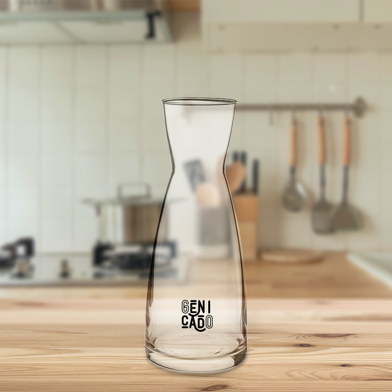 Carafe en verre 1 L fabriquée en Italie