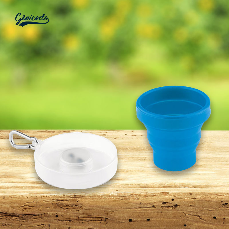 Gobelet avec pilulier personnalisable