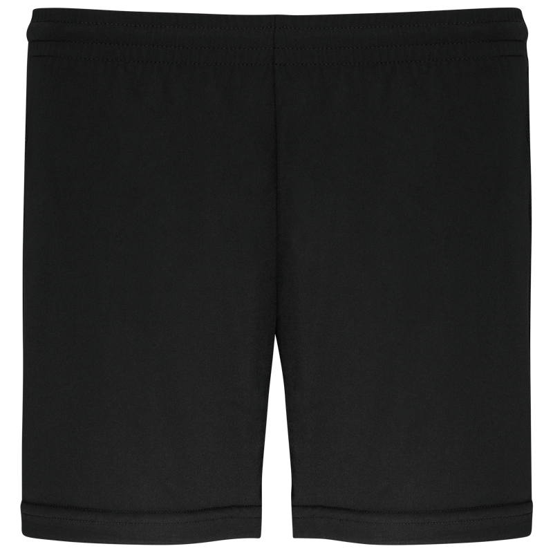 Short de sport personnalisé femme 100% polyester