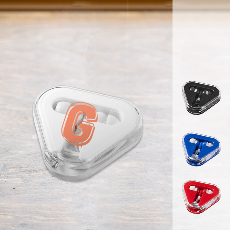 Écouteurs oreillettes filaires plastique ABS