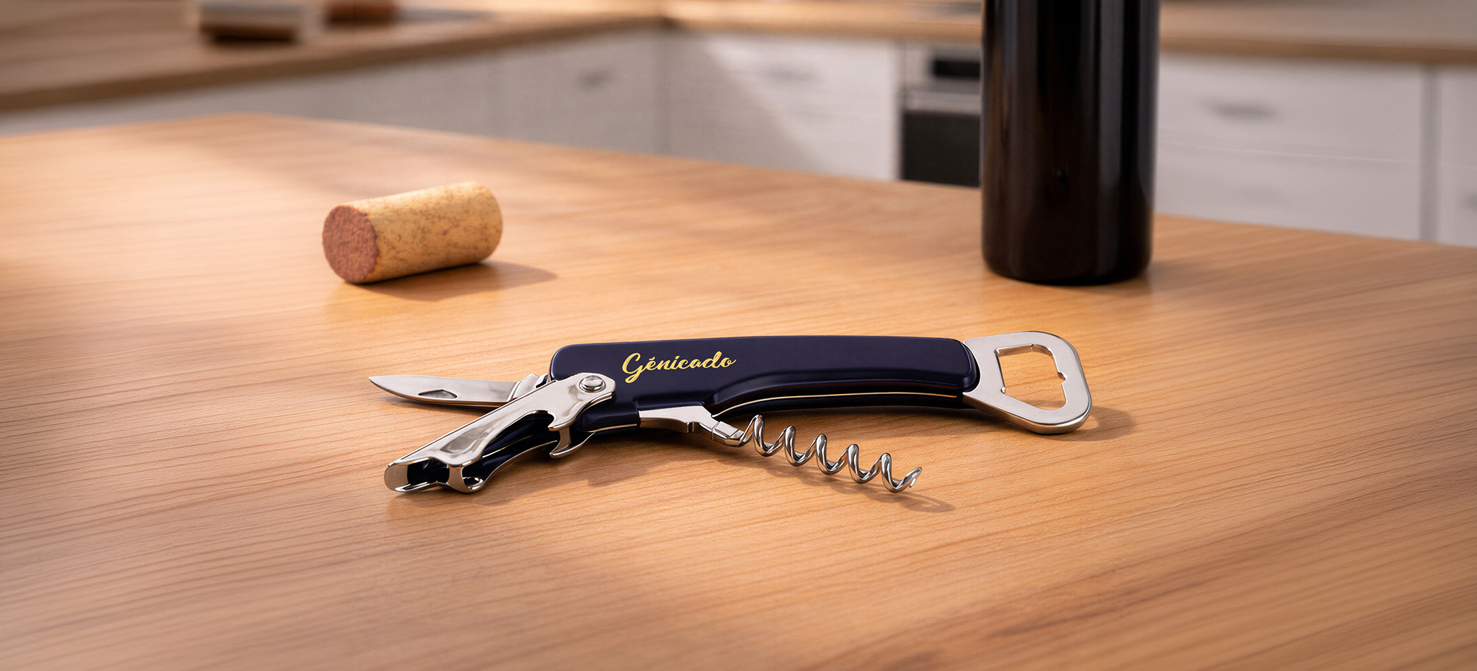 Tire-bouchon personnalisable