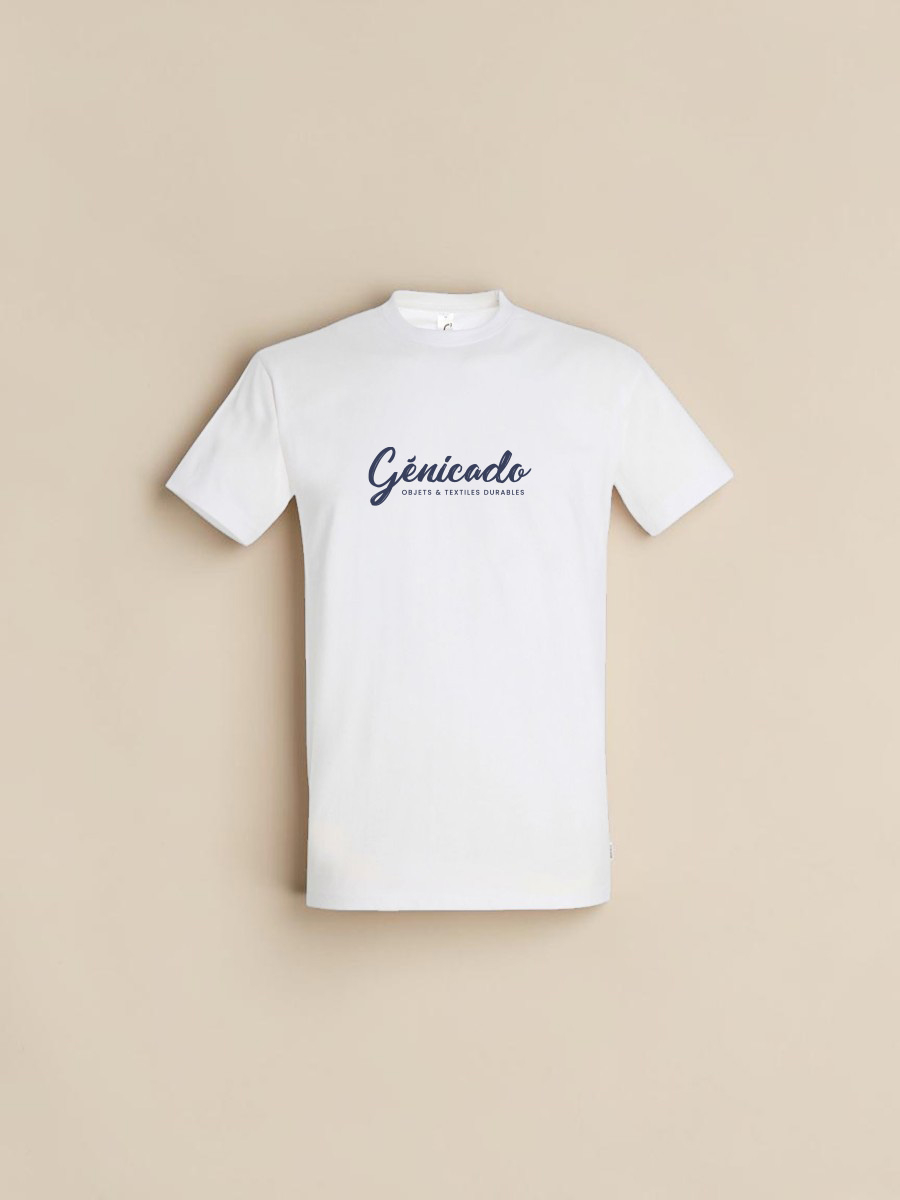 T-shirt homme en coton Ringspun 190 g/m², col rond et manches courtes