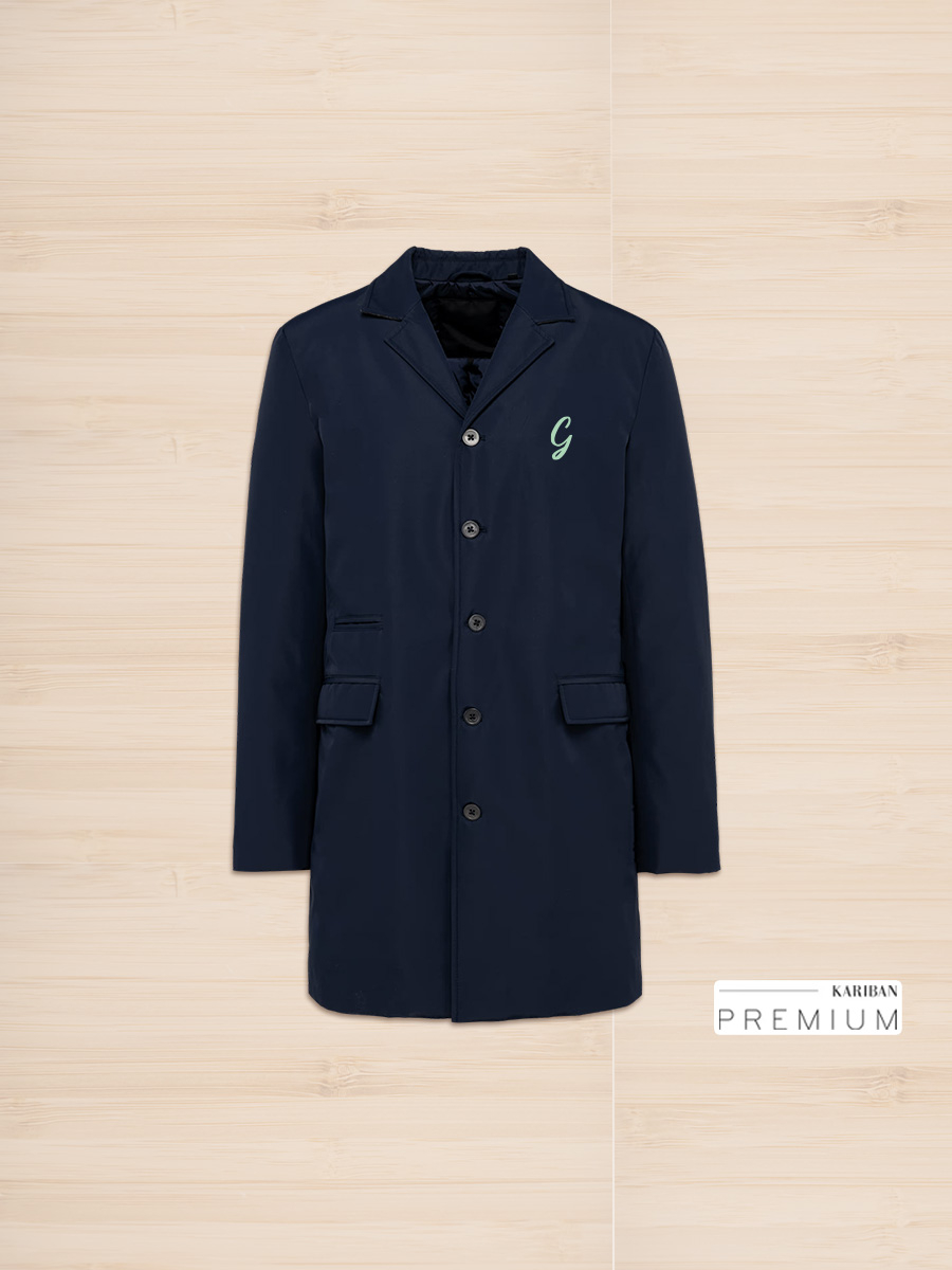Trench structuré homme
