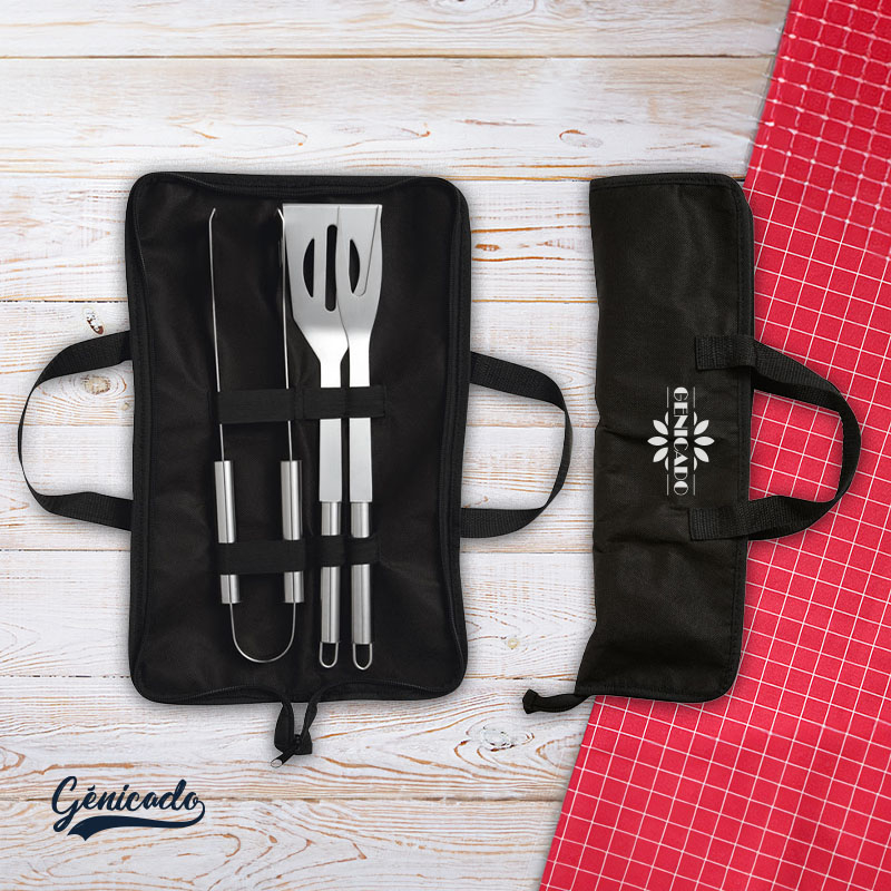 Set de barbecue avec trousse
