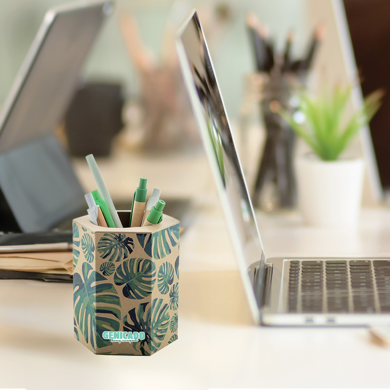 Pot à crayons kraft