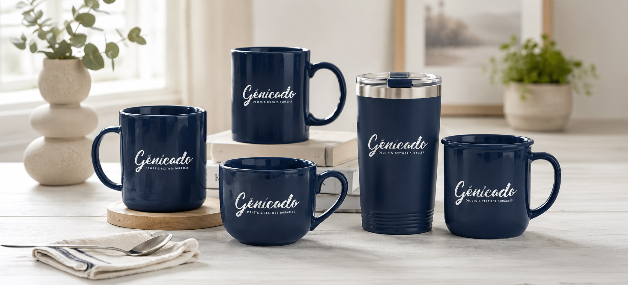 Mugs et tasses personnalisés pour entreprise