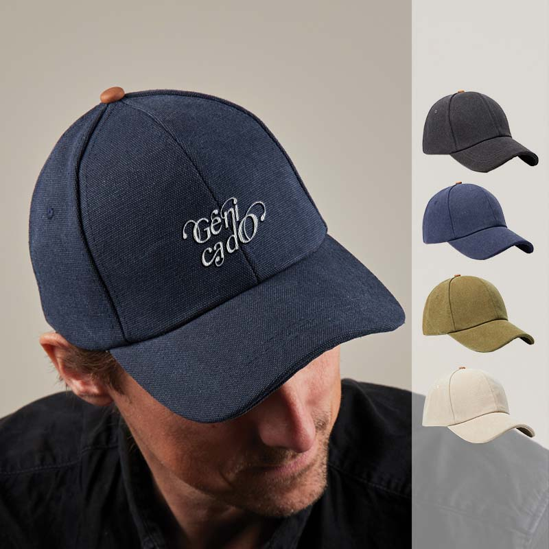 Casquette publicitaires 6 panneaux coton recyclé