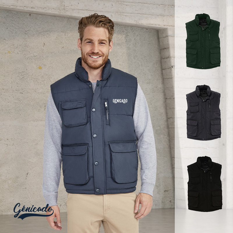 Bodywarmer professionnel 3 poches