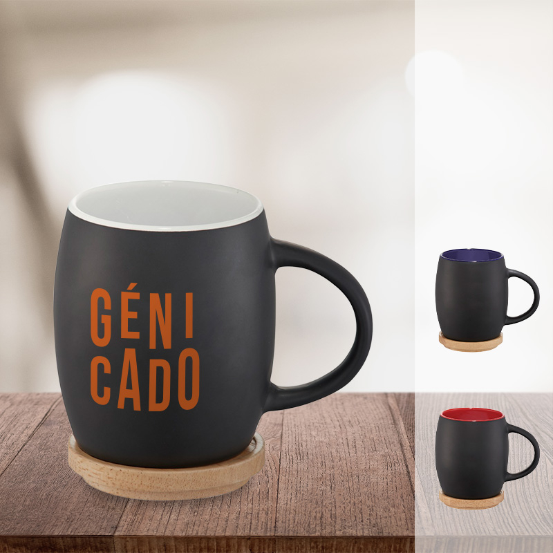 Mug personnalisé en céramique de 440ml