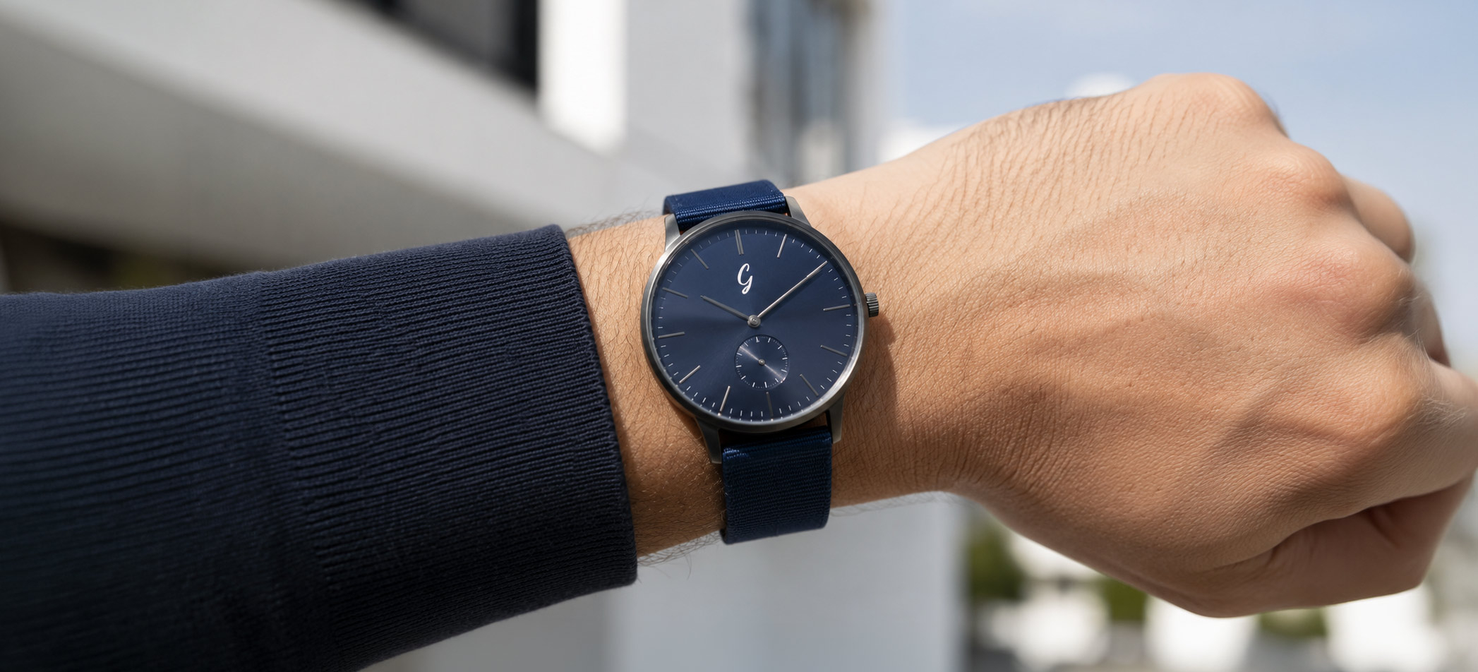 Montre publicitaire avec logo