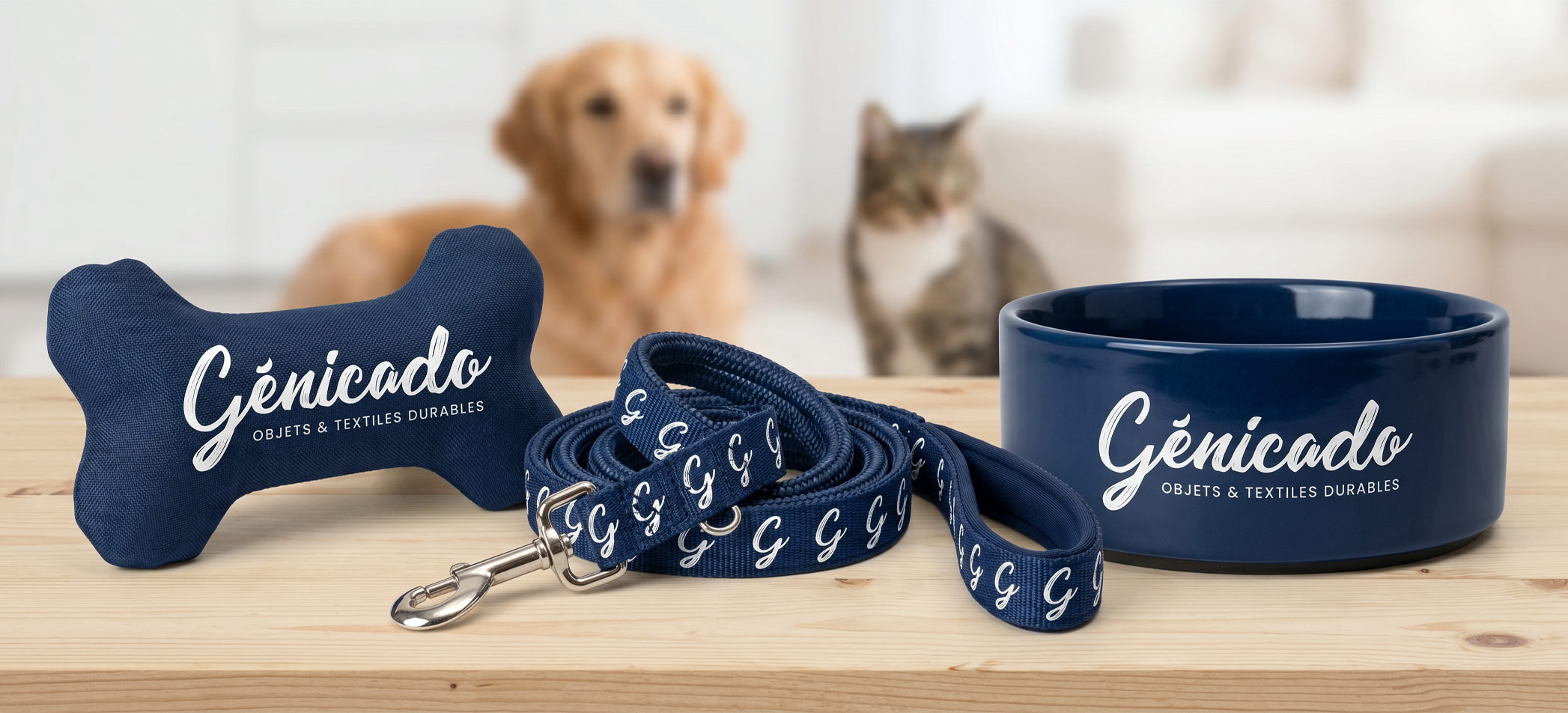 Accessoires publicitaires pour animaux