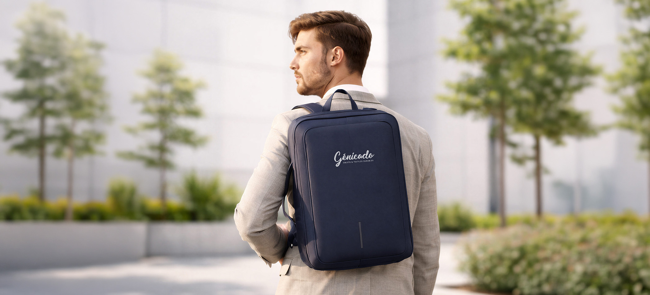 Sac à dos antivol personnalisé