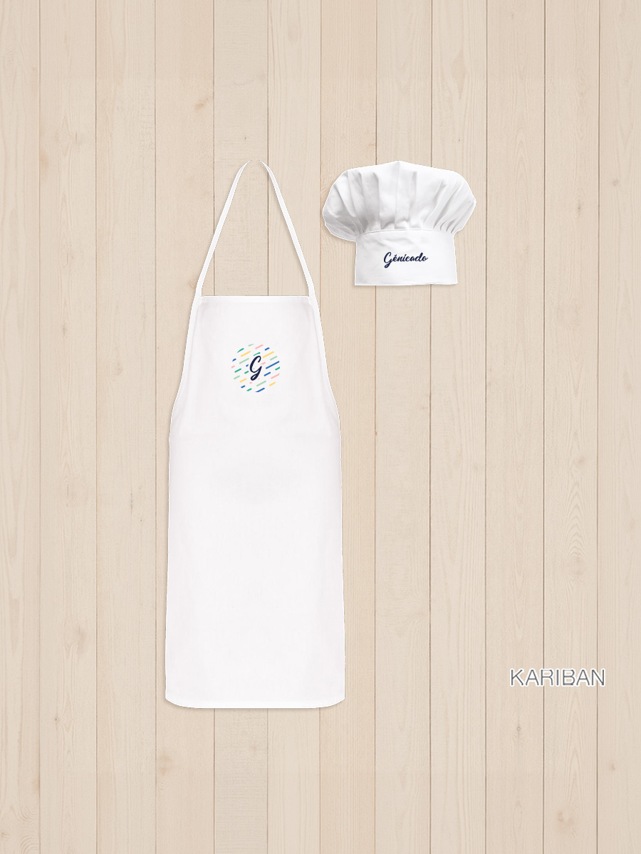 Kit de cuisinier pour enfant avec tablier