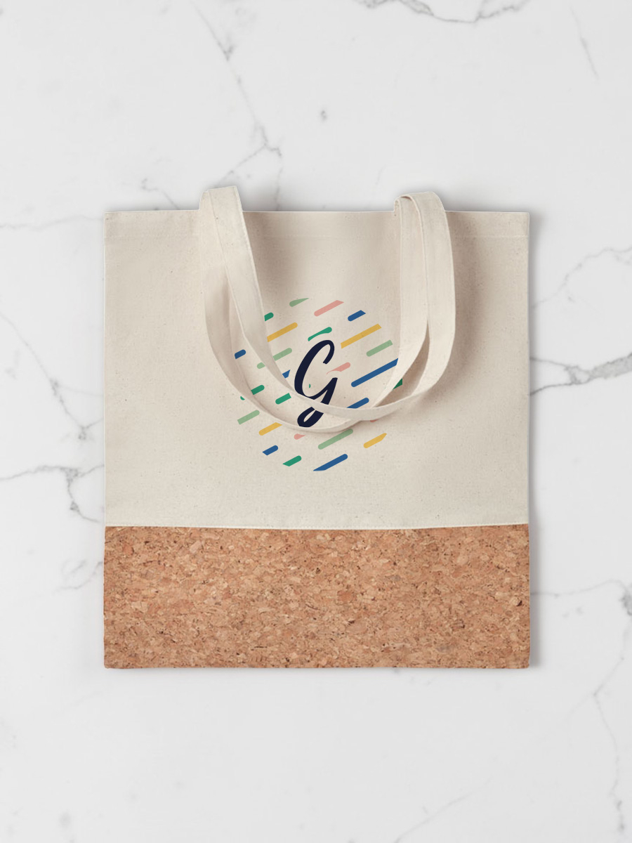 Tote bag personnalisé avec fond en liège
