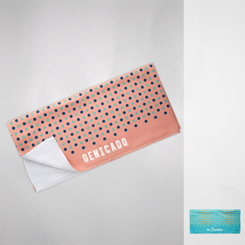 Serviette 100% coton en sublimation